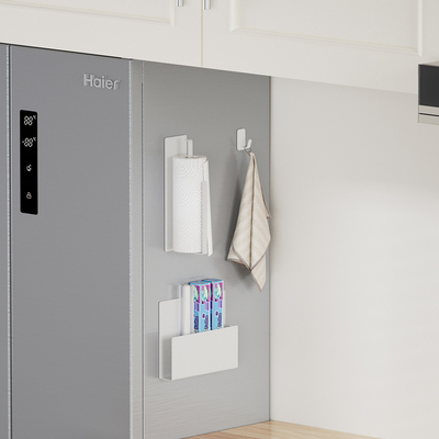 comprar Organizador de cocina de atracción magnética para el hogar para contenedores de almacenamiento Estantes 80*102*290mm Fabricación en línea