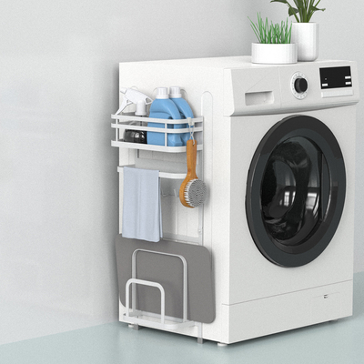 comprar Montado en la pared de nivel 2 organizador de baño japonés soporte magnético de secado de ropa Fabricación en línea