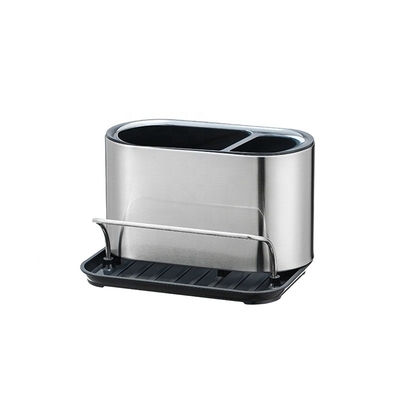 comprar Cuenca de cocina de acero inoxidable de nivel único Caddy Estante de secado para la organización ordenada Fabricación en línea