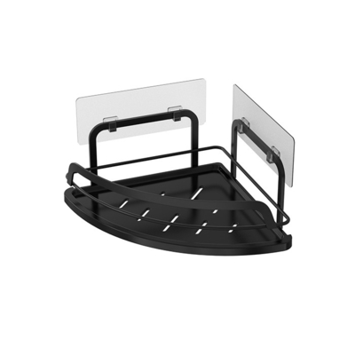 comprar Acero inoxidable montado en la pared Cadillac de ducha con soporte de alambre de hierro no plegable con vaso de succión Fabricación en línea