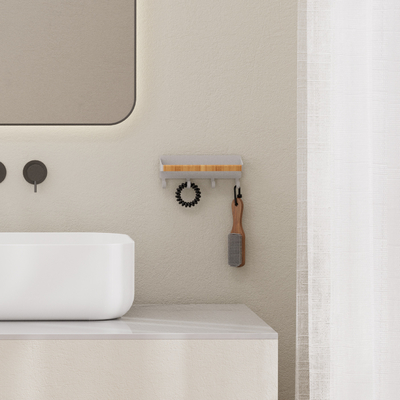 comprar Estante de ducha de atracción magnética multifunción para baño moderno Fabricación en línea