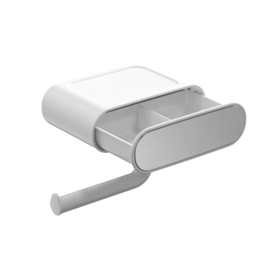 comprar TPR de acero inoxidable cepilla de limpieza de inodoros con portapapeles de baño Conjunto de diseño oval Fabricación en línea