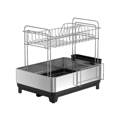 comprar Estante de platos desmontable de acero inoxidable rectangular para organizar Fabricación en línea