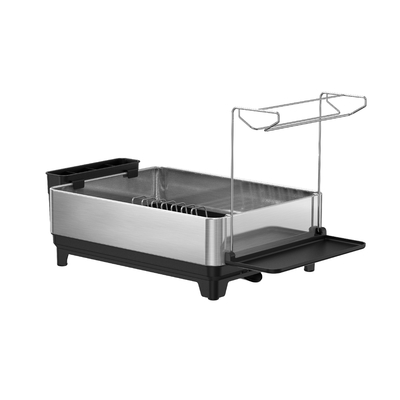 comprar Estante de secado de platos rectangular desmontable de acero inoxidable para cocina compacta Fabricación en línea