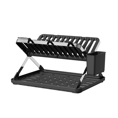 comprar Estante plegable para platos de acero inoxidable para placas rectangulares Fabricación en línea