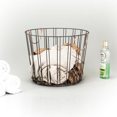 comprar organizador de armario organizador de cajones de hogar Cesta de metal con mango para artículos diversos Fabricación en línea