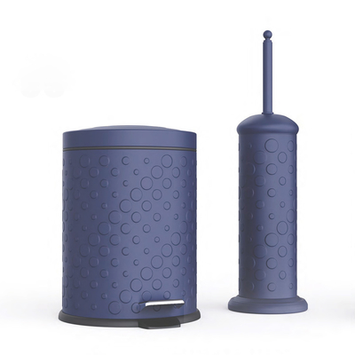 comprar Conveniente cubierta de rodadura Pedal de pie contenedor de basura de acero inoxidable para espacios ordenados y organizados Fabricación en línea