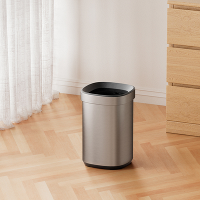 comprar Acero inoxidable 20L contenedor de residuos domésticos Durable y elegante para la organización del hogar Fabricación en línea