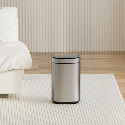 comprar Cubierta de rodadura Tipo 20L Cubierta de sensor inteligente de acero inoxidable para uso doméstico con sensor de movimiento sin contacto y diseño de gran capacidad Fabricación en línea