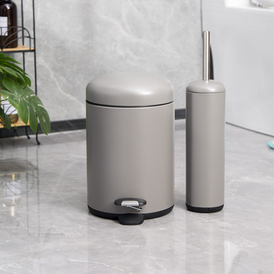comprar Logotipo del cliente Cubo de basura de acero inoxidable Cubo de pedales duradero Cubo de basura de gran capacidad 3L 5L 8L 12L 20L 30L Fabricación en línea