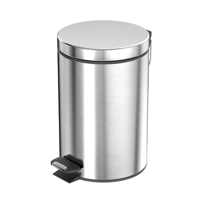 comprar Cisterna de basura de cocina para el hogar Sostenible 3L/5L/12L/20L/30L Contenedor de basura de acero inoxidable con cerradura suave y pedal de pie Fabricación en línea