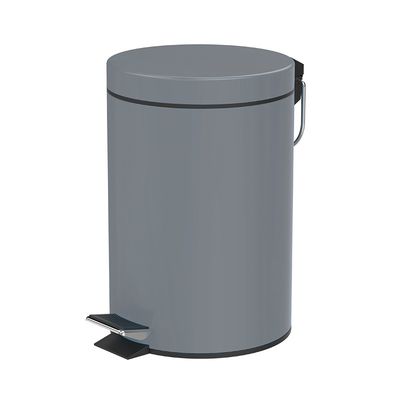 comprar Habitación Espacio Cuarto de cuidado de bebés 3L/5L/12L/20L/30L Certificación BSCI Contenedor de basura reciclable de pedal redondo de recubrimiento de polvo con tapa Fabricación en línea