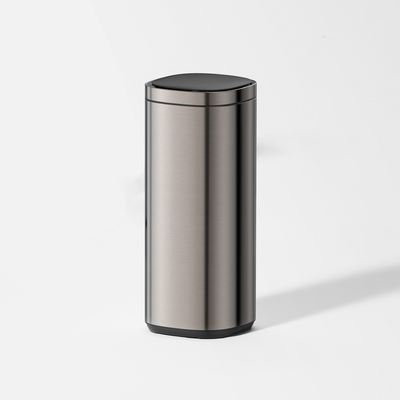 comprar SISTEMAS de acero inoxidable con sensor inteligente de movimiento contenedor de basura para la gestión de residuos sin manos Fabricación en línea