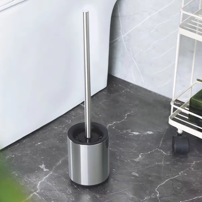 comprar Cuadro de limpieza de cuencos de baño TPR redondo con soporte libre Fabricación en línea