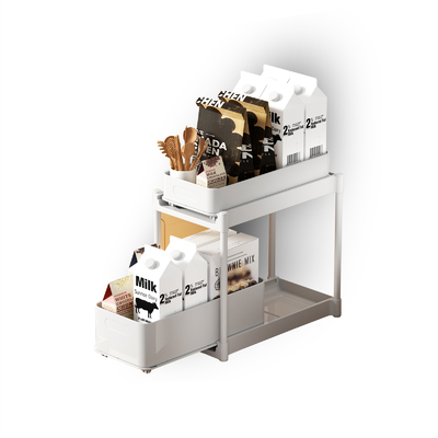 comprar Almacenamiento de cocina de acero inoxidable 1 kg cantidad 2 contenedores Fabricación en línea