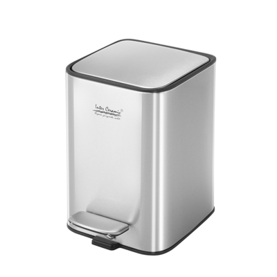 comprar Contenedor de basura de acero inoxidable de 18L de capacidad para baño Fabricación en línea