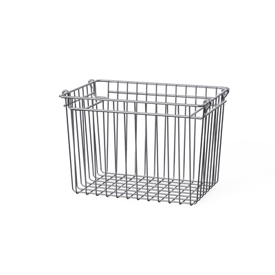 Cestilla de alambre de acero inoxidable para cocinas apilables 260x180x80mm