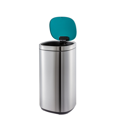 30L 40L 50L Oficina del hogar Contenedor de basura táctil de gran capacidad Diseño de prensa de pie