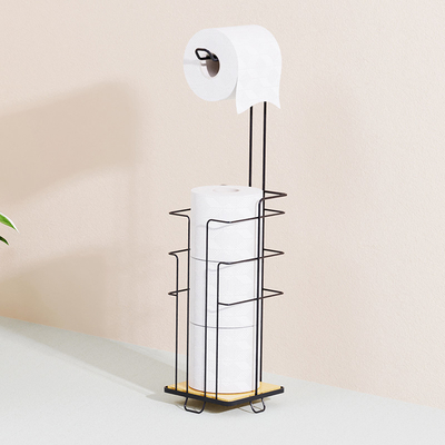 Recuadro de almacenamiento de papel higiénico para el baño de metal vertical