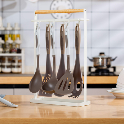 Organizador de almacenamiento colgante de alambre de hierro para la clasificación de cocinas