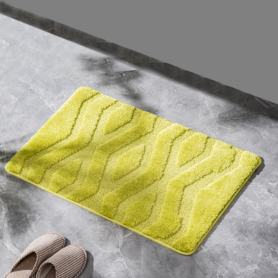 Alfombras sólidas no tóxicas y respetuosas con el medio ambiente para el baño