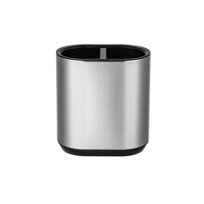 Contenedor de utensilios de cocina de acero inoxidable para escritorio tipo de pie organizador de plataformas Caddy