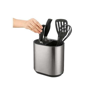 Cuchillo de cocina de acero inoxidable de moda Bloqueador de cuchillo universal con logotipo personalizado y diseño sostenible