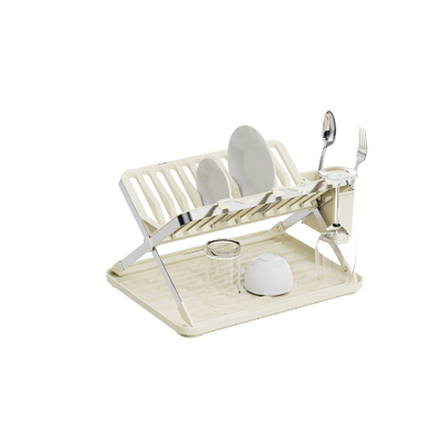 Reposadero plegable para platos de acero inoxidable para el hogar Reposadero de desagüe de platos Reposadero para secado de platos